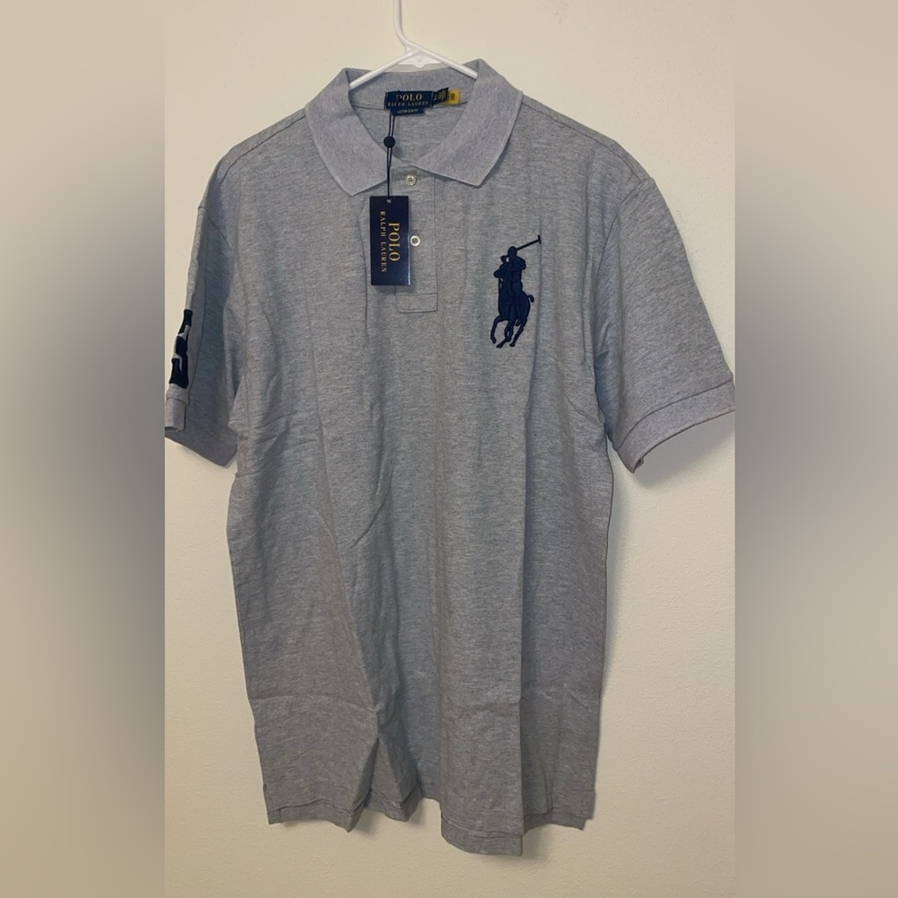 Polo by Ralph Lauren Light Gray Polo Shirt